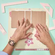 Kit Réguas e  Ferramentas Para Encadernacao E Scrapbook Rigidas Em 3D