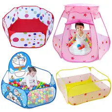 Tenda infantil piscina de bolinhas cerca dobrável piscina de bolinhas bebê brinquedo infantil piscina tenda bebê jogar c