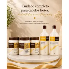 Kit Shampoo e Condicionador + Cronograma Capilar Hidratação/ Nutrição e Reconstrução