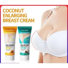 Mugua Extrato de Coco Creme de Beleza Suave Hidratante Nutritivo Creme para Cuidados com os Seios