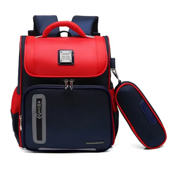 Nova mochila escolar aristocrática para crianças, estudantes do ensino fundamental, meninos, meninas, um, dois, três a s