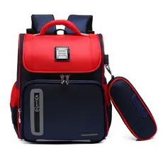 Nova mochila escolar aristocrática para crianças, estudantes do ensino fundamental, meninos, meninas, um, dois, três a s