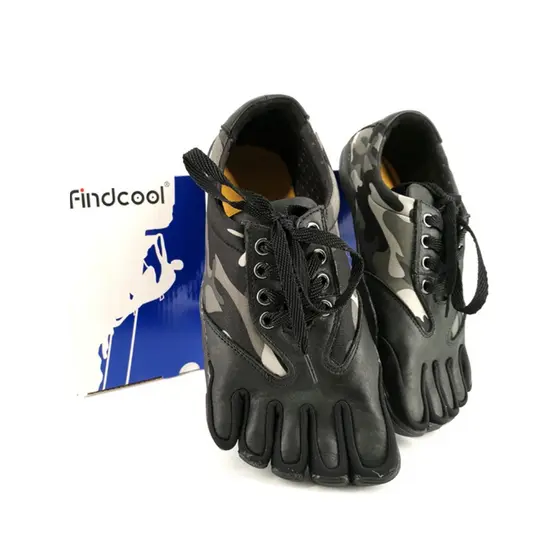 Findcool sapatos de cinco dedos masculinos sapatos descalços Fitness tênis de corrida sapatos de escalada toe Valgus sap