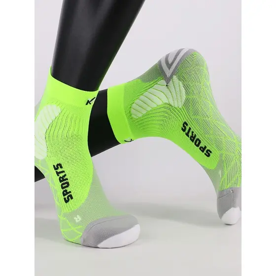 1-3 pares profissional maratona tubo curto correndo meias esportivas das mulheres dos homens Fitness lazer meias Terry a