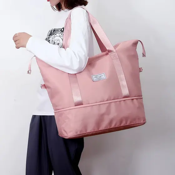 Bolsa De Viagem Multifuncional Dobrável De Grande Capacidade Impermeável