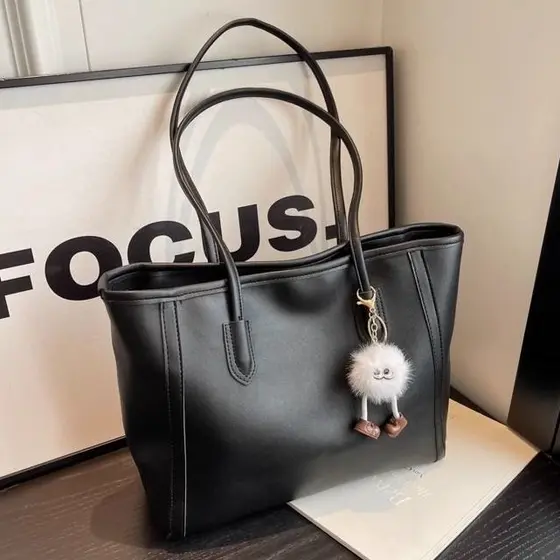 Bolsa Tote Feminina de Grande Capacidade — Estilo Casual, Ombro e Mão