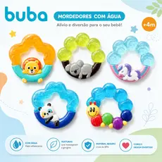 Mordedor para Bebê Buba de Água Refrigerável Macio