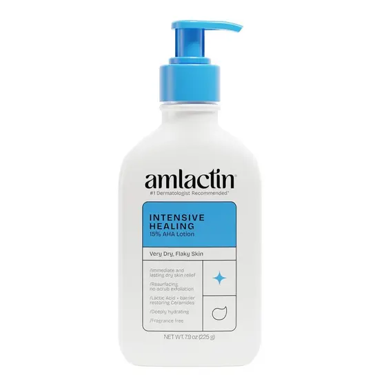 Loção Corporal Intensiva AmLactin - Loção Terapêutica para Pele Extremamente Seca - Esfoliante e Hidratante Sem Esfoliaç