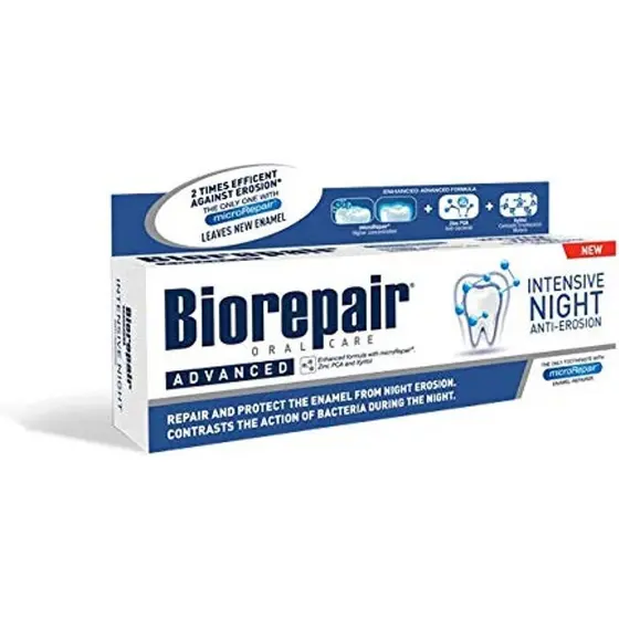 Pasta Biorepair Oralcare Reparação Noturna Intensiva 75ml da COSWELL SpA UHER