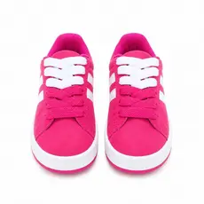 Tênis Infantil Feminino Casual Colegial 2 Cadarço Sapato Escolar Solado Costurado Anti Derrapante