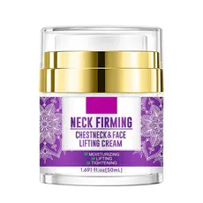 Creme Firmador para Pescoço e Peito Grospe, Creme de Colágeno para Rosto e Pescoço com Efeito Lifting e Antienvelhecimen