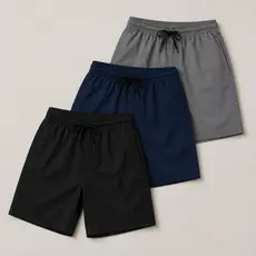 Kit 3 Shorts Masculinos Dry Academia Esportivo Fitness Treino Corrida Leve Short Academia Masculino