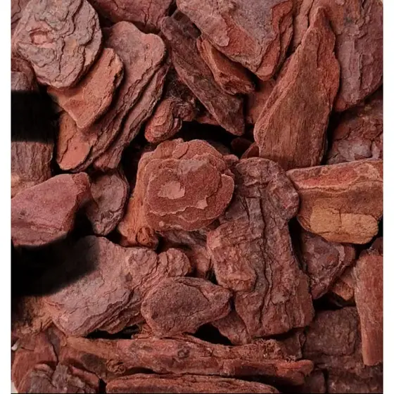 Casca De Pinus Semi Polida Natural Jardinagem Decoração Vasos Plantas