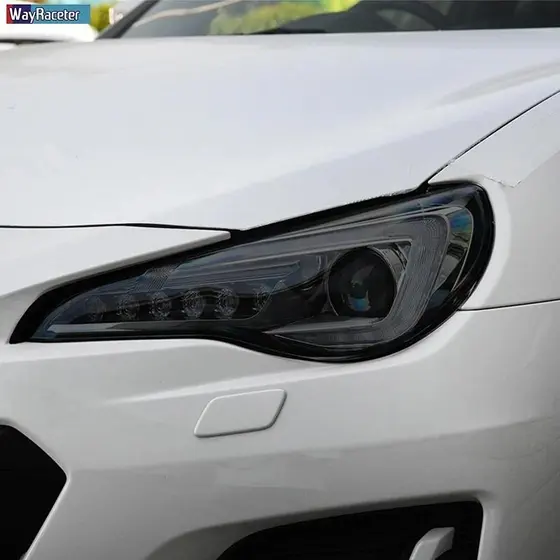 Película Protetora Para Farol De Carro , 2 Peças , Restauração De , Transparente , Preto , TPU , Adesivo Subaru BRZ 2013