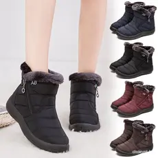 Botas de Neve Leves e Impermeáveis para Mulheres, em Toda a Rede para o Inverno