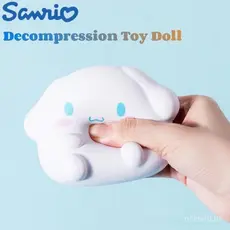 Brinquedo de Pelúcia Gigante Sanrio Hello Kitty Personagem Kawaii My Melody Kuromi Cinnamoroll Brinquedo de Alívio de Es