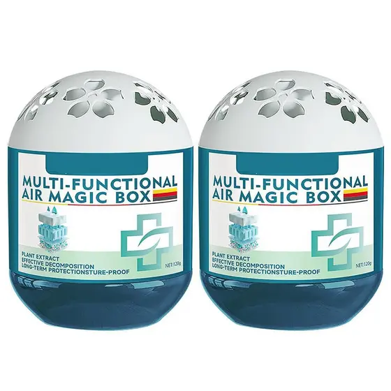 Caixa Mágica Multifuncional para Purificação do Ar Interno e Remoção de Poeira, Aromatizador de Ar de Longa Duração, Fór
