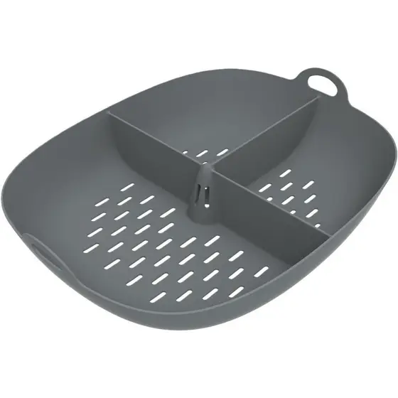 Bandeja de Cozimento a Vapor 3 em 1 Compatível com Thermomix TM7, Bandeja Multifuncional de Grau Alimentício para Cozinh