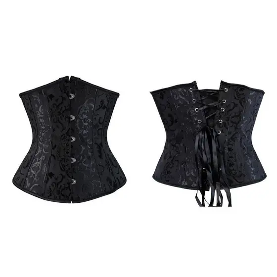PP 6XG Plus Size Espartilho Shaper Com Underwire Underbust Corset Fita Seca Ajustável Vestido De Barriga Feminino Out WG