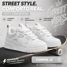 Tênis Masculino Premium Casual para Homens que Buscam Estilo Conforto e Tendência