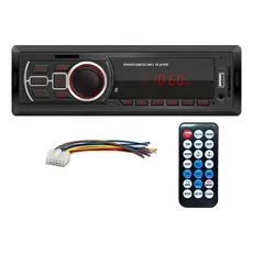 Som Automotivo Bluetooth Com Usb, Rádio Fm E Display Led