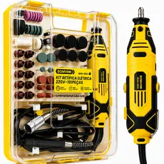 Kit Micro Retifica 220V Eletrica Profissional 191 Pecas Bomvink BOM-9606