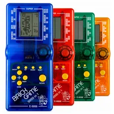 Mini Game Brick Game E-9999 Portátil 9999 Jogos A Pilha Cores Sortidas Retro Nostalgia