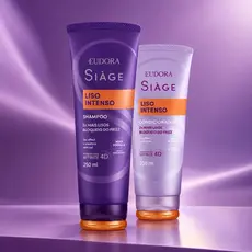 Combo Siàge Liso Intenso | Shampoo + Condicionador Anti Frizz