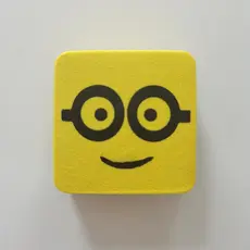 Apagadores de Quadro Branco, Mini Apagador de Quadro Branco com Desenho Animado - Fácil de Segurar e Limpar, Perfeito pa