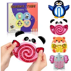 Brinquedos Sensoriais para Crianças, Conjunto de 4 Brinquedos Sensoriais para Alívio do Estresse e Relaxamento, Brinqued