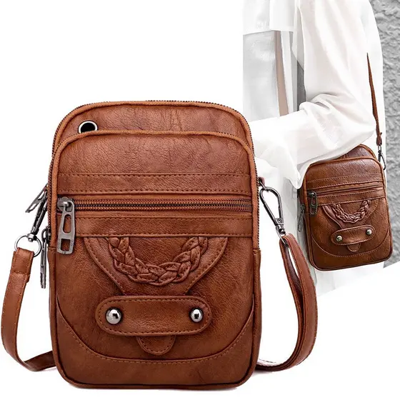 Bolsa Feminina Para Celular Carteira De Ombro Mensageiro