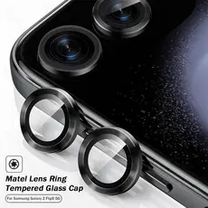 Matel Anel Protetor De Câmera Capa Para Samsung Galaxy Z Flip 7 FE Flip7 Flip5 7 6 5 5G ZFlip5 ZFlip7 ZFlip6 9D Tampa De