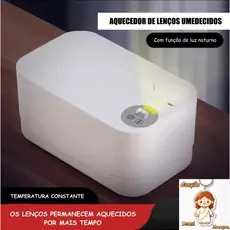 Aquecedor de Lenços Umedecidos Portátil USB