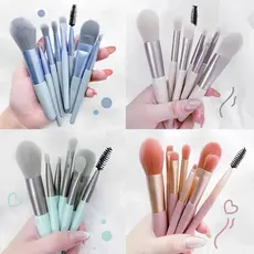 ANA1108-12 Kits de 8 mini Conjunto De Pincéis De Maquiagem