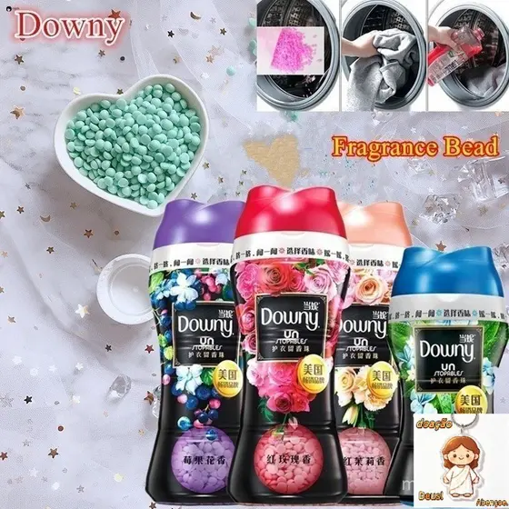 Pelotas de Fragrância Suave 4 Peças Cheiros Faz Contas para Roupas Cuidados de Lavanderia Doméstica (Menor Preço na Inte