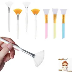 Conjunto De Pincéis Para Máscara Facial , 7 Peças , Faça Você Mesmo , Aplicador Macio , Ferramentas De Maquiagem , Venti
