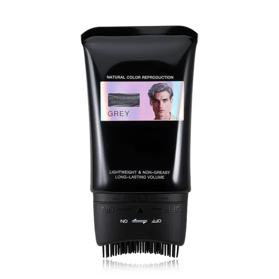 Tinta de Cabelo Temporária para Homens, Tinta de Cabelo Lavável com Pente, Bastão de Cabelo Colorido Simples, Penteado D