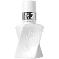 Essie Gel Couture, esmalte de unhas de longa duração, vegano, camada superior transparente, 0,46 fl oz LUWX