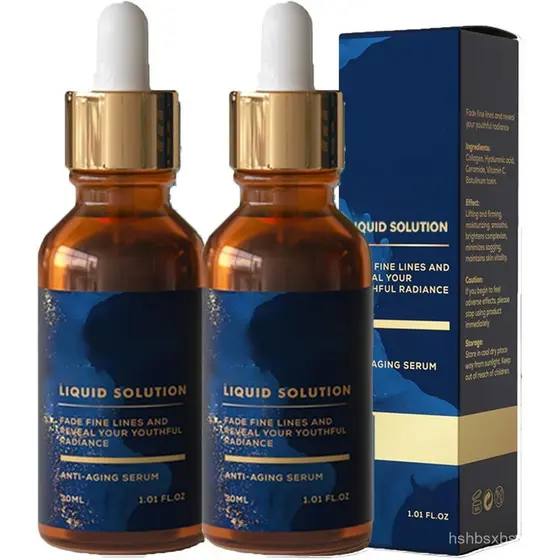 Toxina botulínica líquida, 2 frascos de essência de toxina botulínica, essência facial de toxina botulínica, essência hi