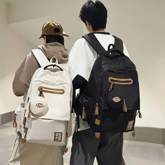 Mochila escolar Super legal para estudantes universitários, mochila japonesa para viagem de lazer, proteção contra cume,