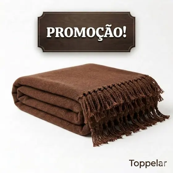 Manta de Sofá Grande 120x210 Luxo Capa Proteção Decoração Casa Promoção
