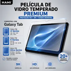 HAMI Película de Vidro Temperado para Samsung Tab A/S/Ultra 9H HD Anti Riscos Anti Impressões HAMI