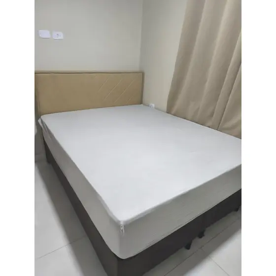 Lençol De Elástico Queen Avulso 40cm De Altura Ideal Para Colchão De Até 1,58m x 1,98m x 40cm