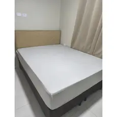 Lençol De Elástico Queen Avulso 40cm De Altura Ideal Para Colchão De Até 1,58m x 1,98m x 40cm