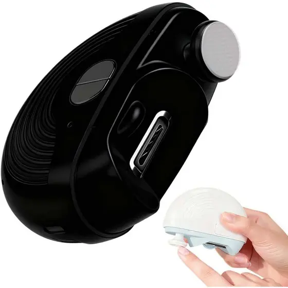 Cortador de unhas elétrico, adequado para unhas das mãos e dos pés, novo modelo 2026, aparador de unhas automático dois