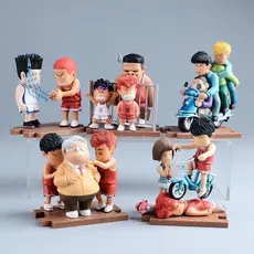 Slam Dunk Sakuragi Flor Figura de Estrada Treinador Anxi Cena Anime Figura Modelo Decoração de Carro Presente