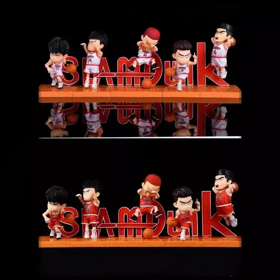 Slam Dunk Q Versão Competição Nacional Maka Club Sakuragi Rukawa Kaede Miyagi Akagi Ornamentos Figura em caixa
