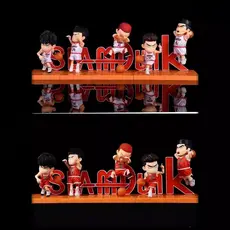 Slam Dunk Q Versão Competição Nacional Maka Club Sakuragi Rukawa Kaede Miyagi Akagi Ornamentos Figura em caixa