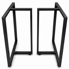 Base de Mesa Pé Resistente Industrial Preto Fosco - Escolha Outras Cores