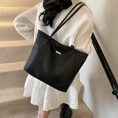 Casual trabalho Commuter moda grande capacidade textura de nicho simples bolsa de ombro suporte de bolsa